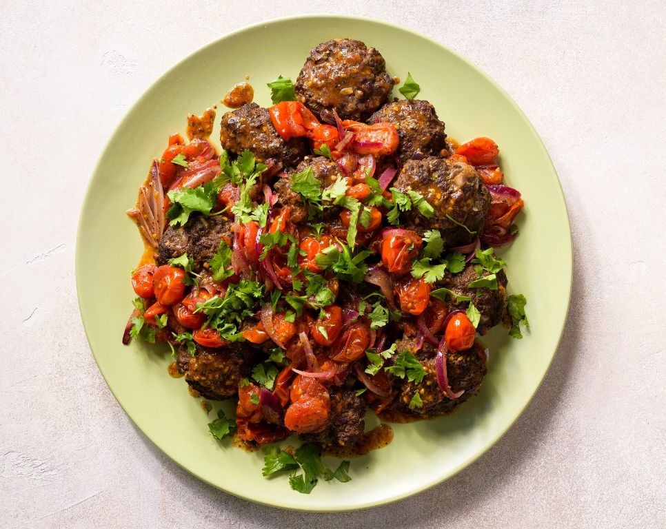 Sumac-Rubbed Beef Kebabs