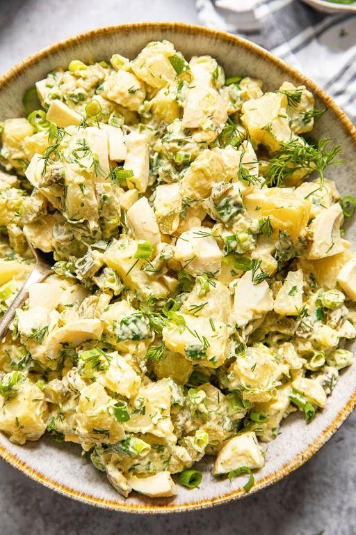 Summer Potato Salad with Fresh Dill