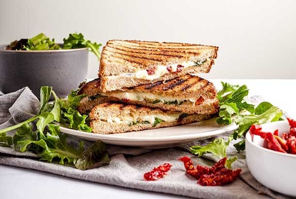 Sundried Tomato and Feta Grilled Cheese