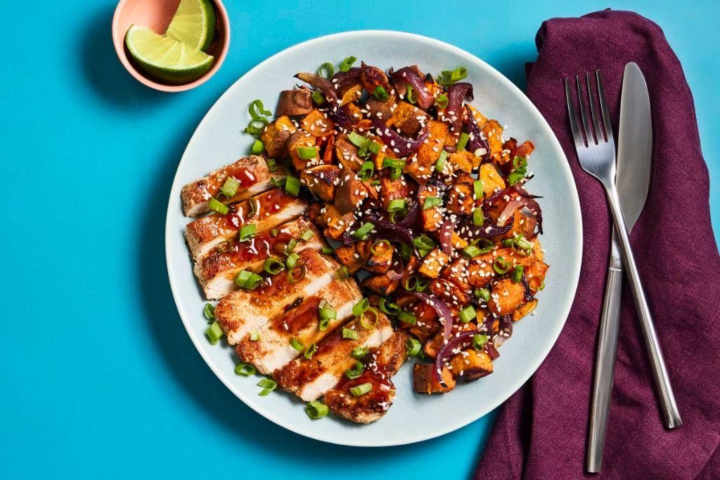 Sweet Chili Cubed Pork Chops