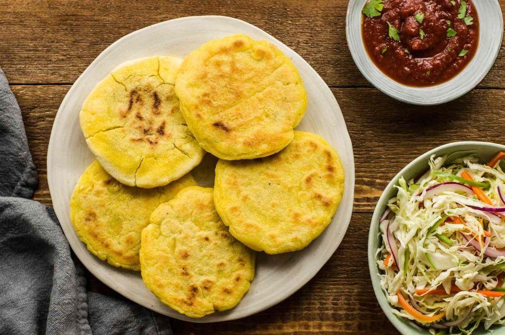 Sweet Corn Pupusas