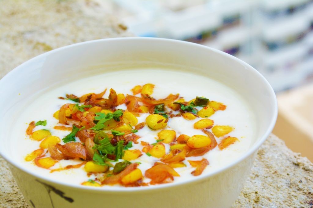 Sweet Corn Raita
