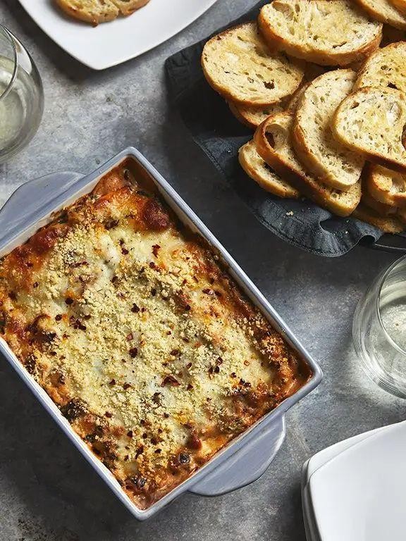 Sweet Italian Sausage and Artichoke Dip