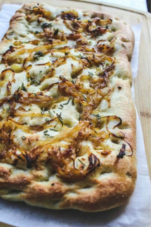 Sweet Onion and Herb Focaccia