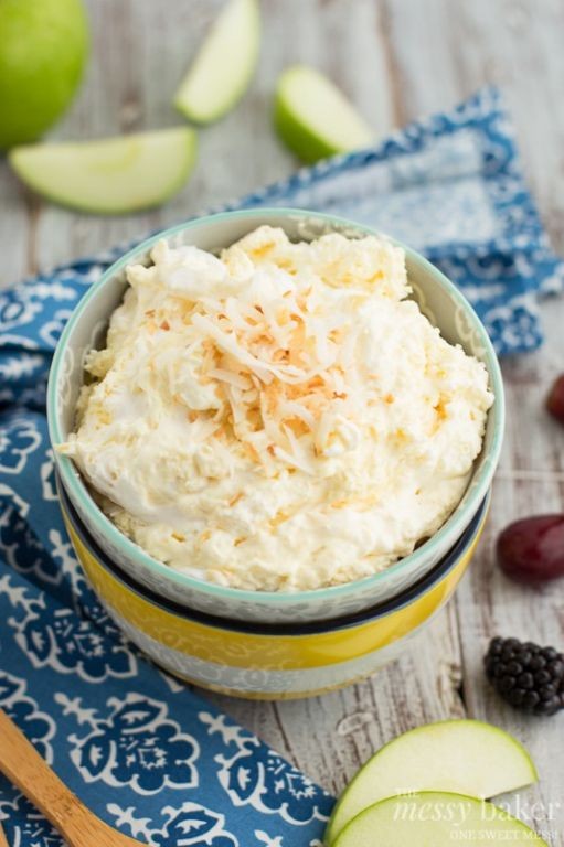 Sweet Pineapple and Coconut Dip