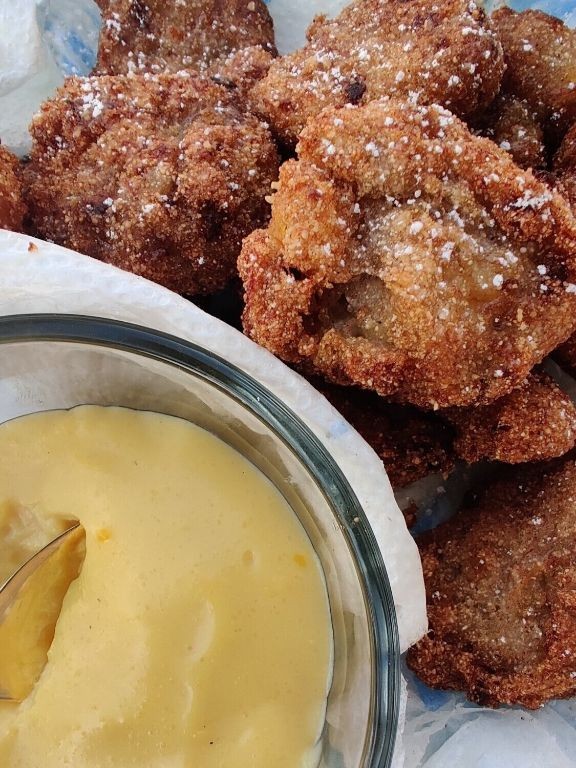 Sweet Plantain Fritters with Cinnamon Sugar