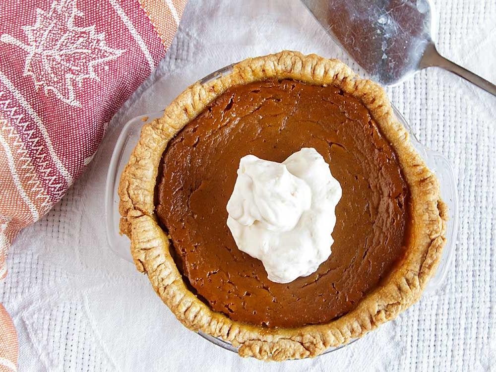 Sweet Potato Pie with Honey Butter Glaze