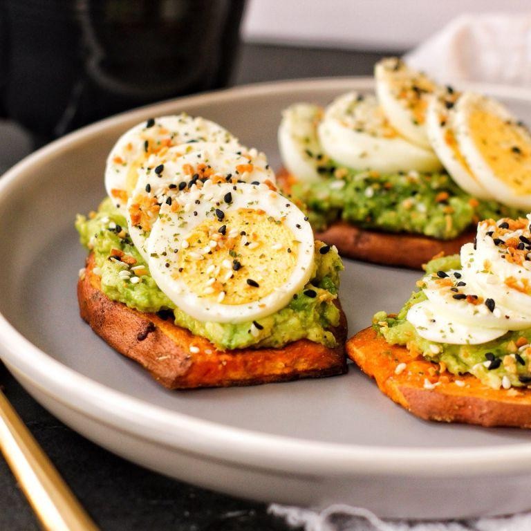 Sweet Potato and Avocado Toast