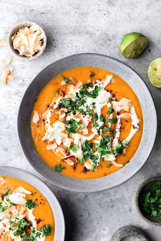 Sweet Potato and Coconut Soup