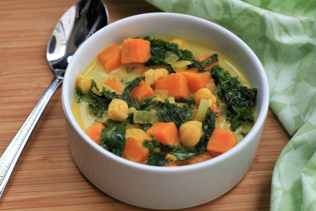 Sweet Potato and Kale Detox Soup