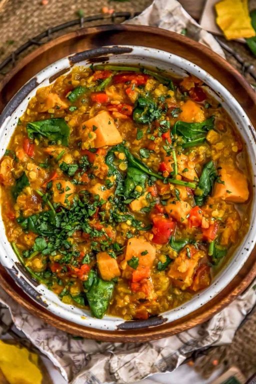 Sweet Potato and Lentil Stew