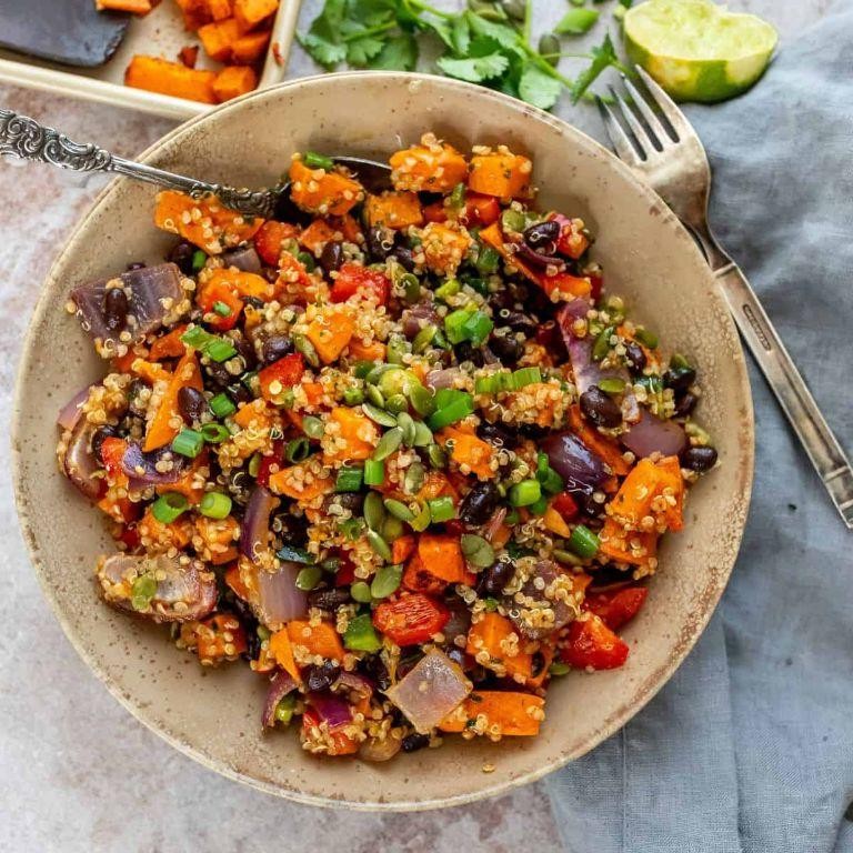 Sweet Potato and Quinoa Salad