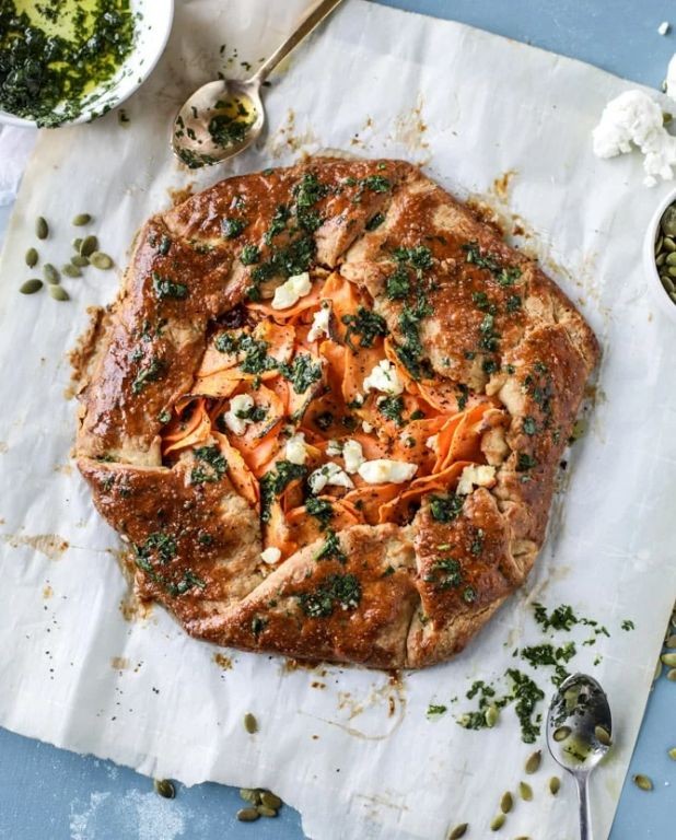 Sweet Potato and Sage Galette