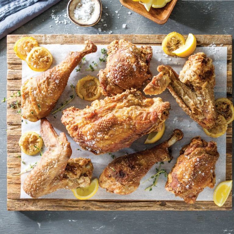 Sweet Tea Brined Fried Turkey