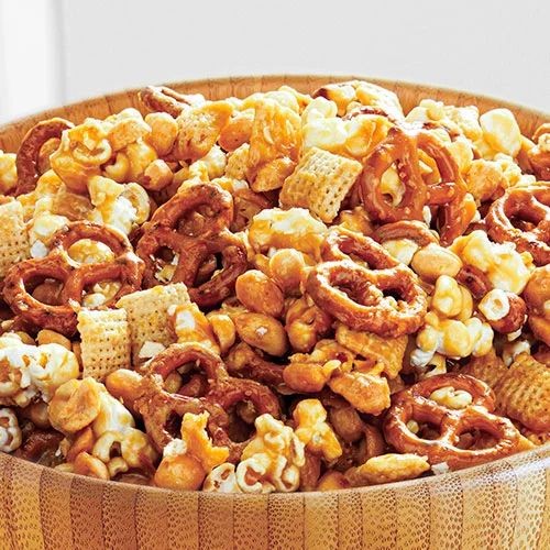 Sweet and Salty Caramel Chex Mix