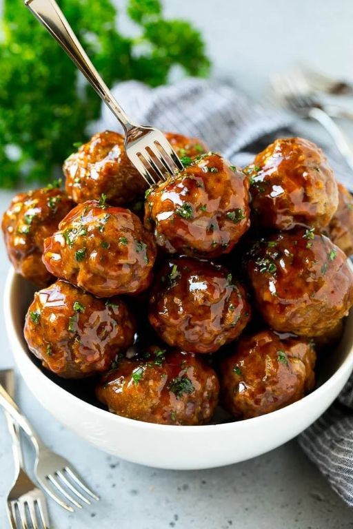 Sweet and Sour Beef Meatballs