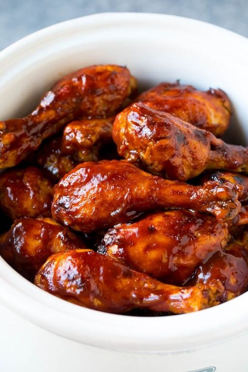 Sweet and Sour Chicken Drumsticks in the Crock Pot