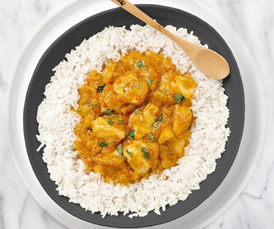 Sweet and Spicy Turkey Mango Curry