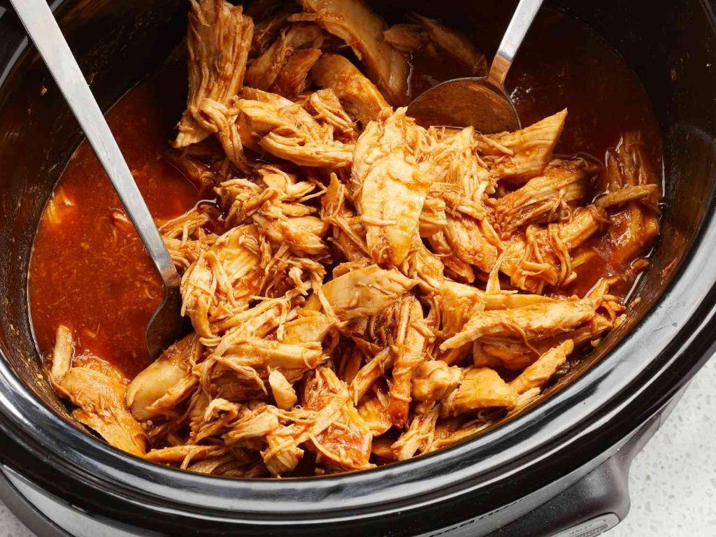 Sweet and Tangy Crock Pot BBQ Chicken