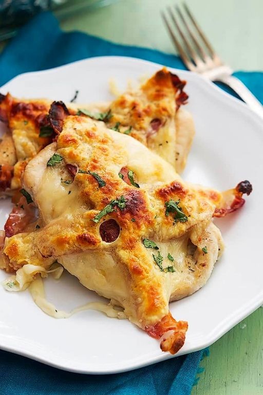 Swiss Chicken with Bacon and Onions
