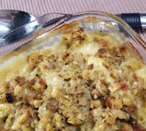 Swiss Chicken with Stuffing