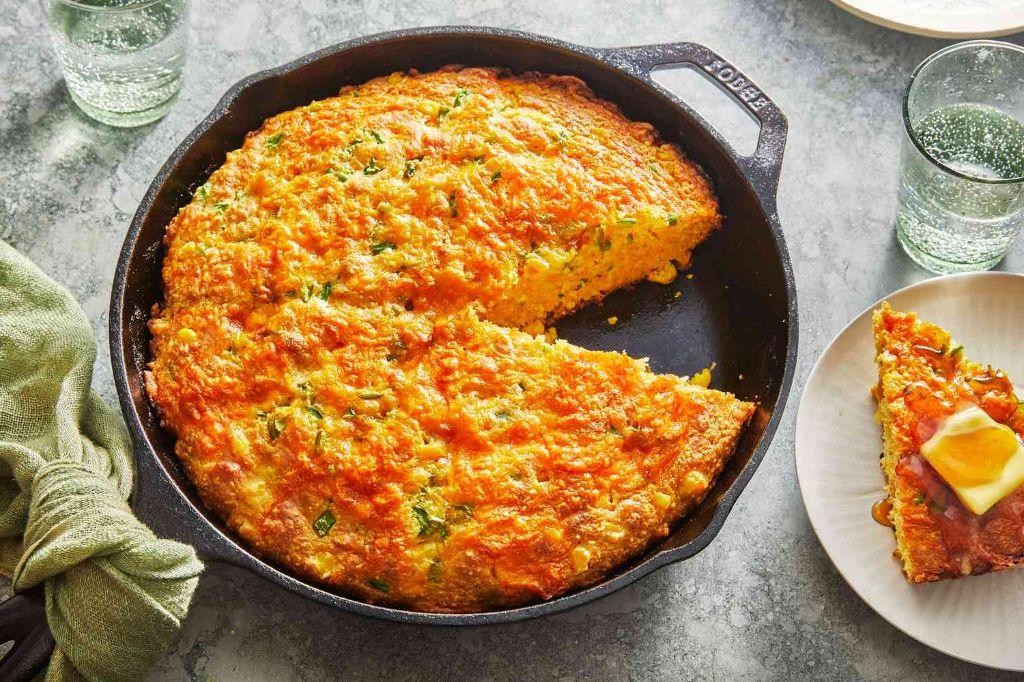 Tabasco Pepper and Cheddar Cornbread