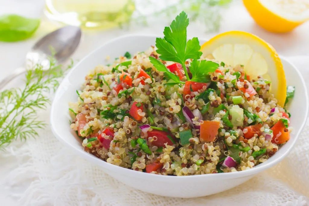 Tabbouleh with Fresh Mint and Parsley