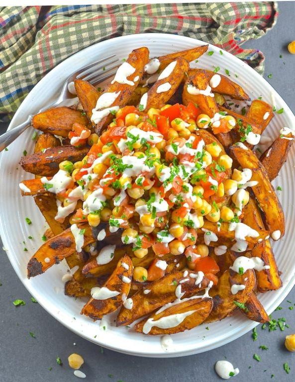 Taco-Spiced Loaded Fries