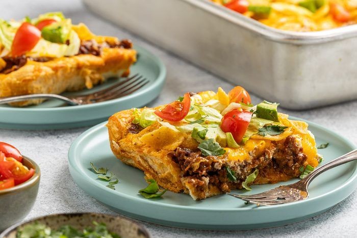 Taco-Style Crescent Roll Casserole