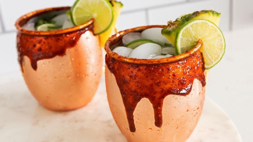 Tamarind Mexican Mule with Chili Rim