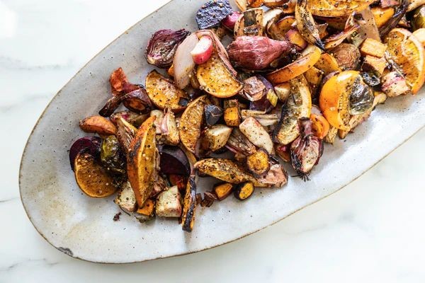 Tarragon and Garlic Roasted Vegetables