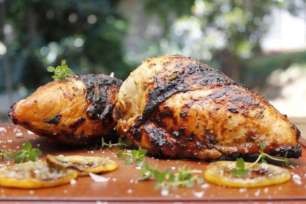 Tarragon and Thyme Roast Chicken