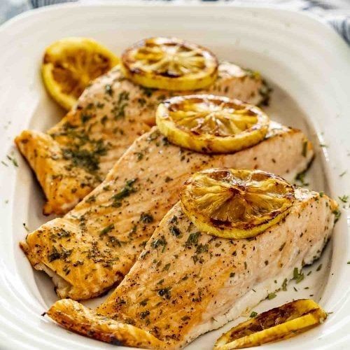 Tarragon-infused Lemon Butter Salmon
