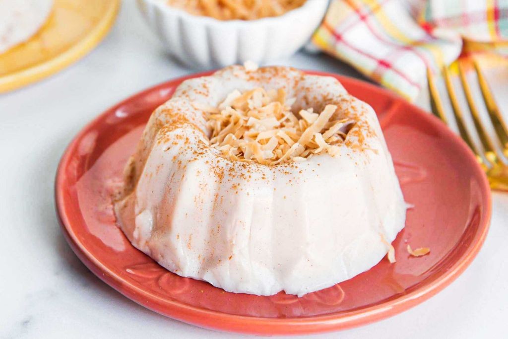 Tembleque Coconut Pudding