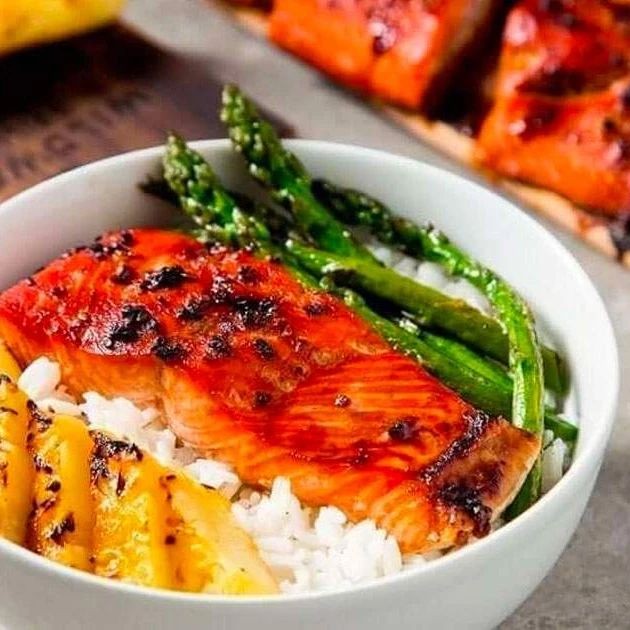 Teriyaki Cedar Plank Salmon