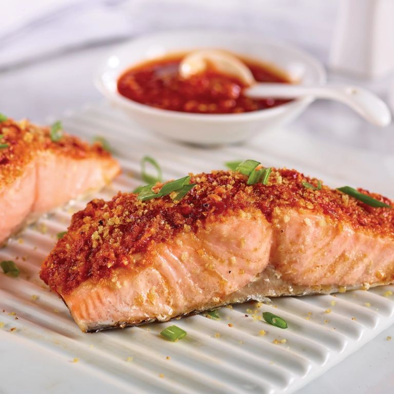 Teriyaki Crispy Salmon