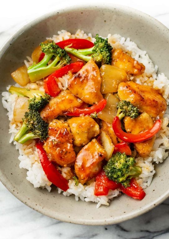 Teriyaki Split Chicken Stir-Fry