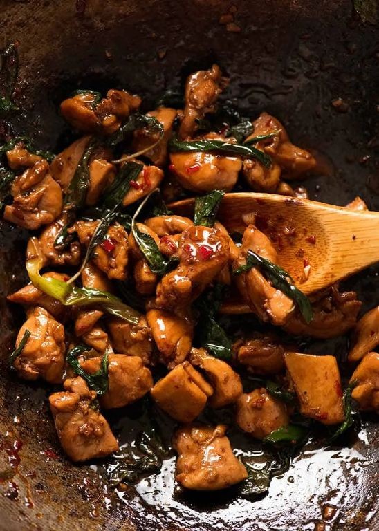 Thai Basil Chicken Stir-Fry