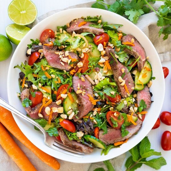 Thai Beef Salad with Fresh Herbs