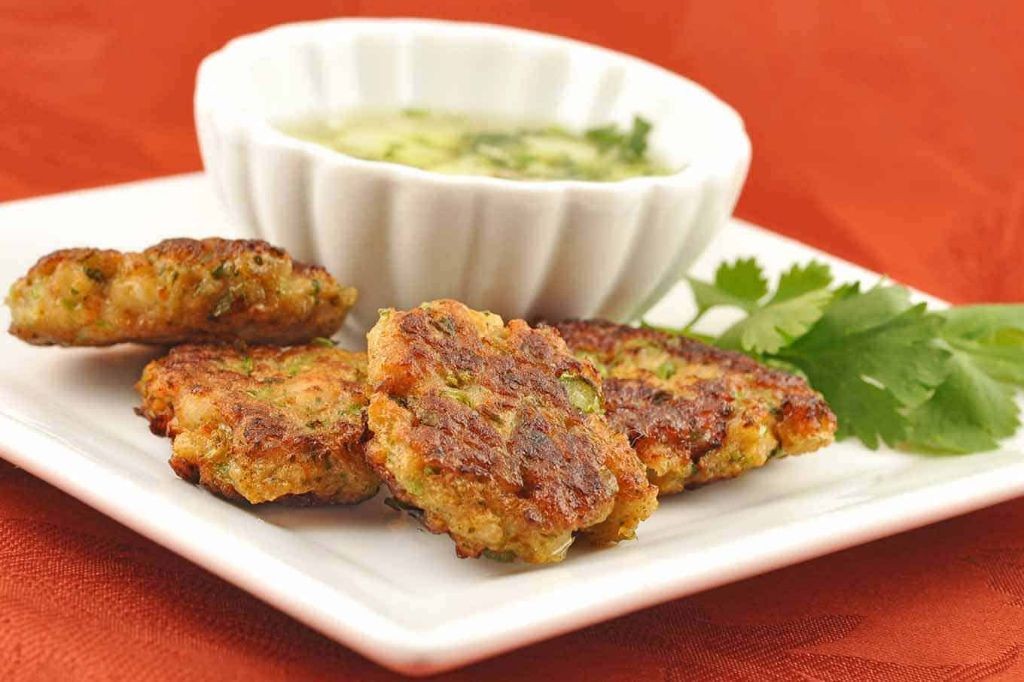Thai Fish Cakes with Cucumber Relish