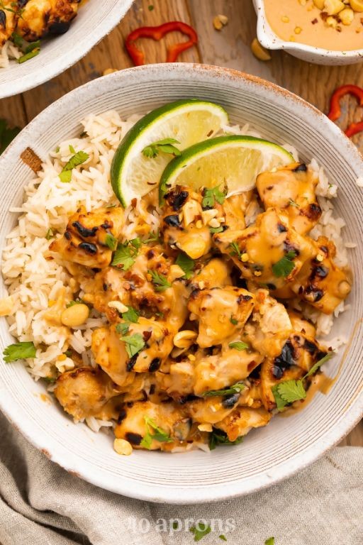Thai Peanut Chicken Chunks