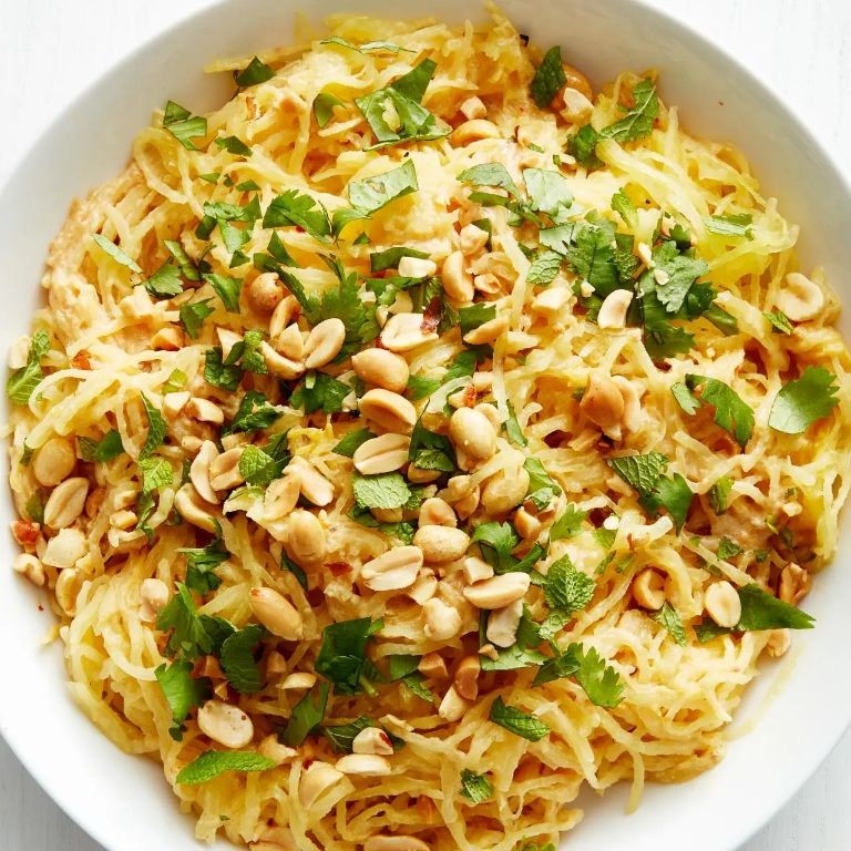 Thai Peanut Spaghetti Squash