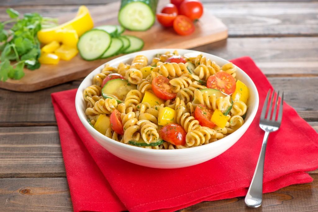 Thai Peanut Spiral Pasta