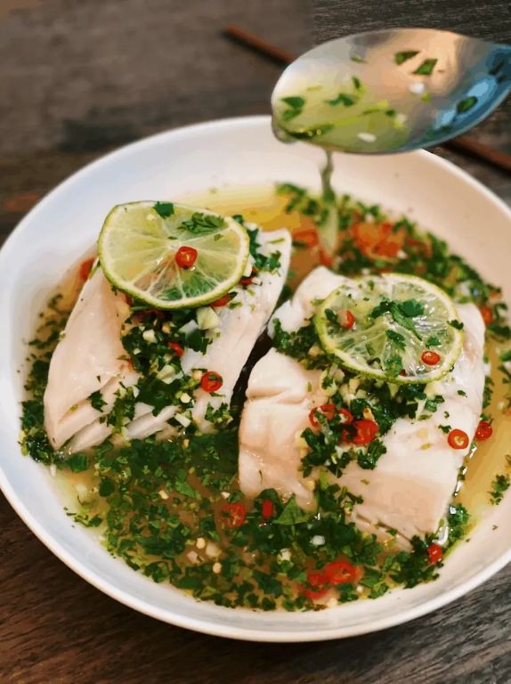 Thai-Inspired Steamed Snapper