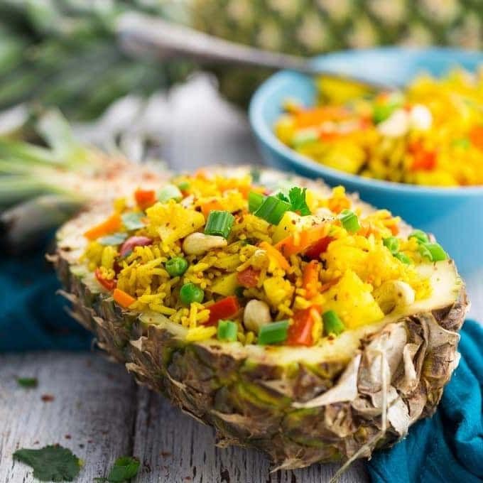 Thai-inspired Pineapple Biryani