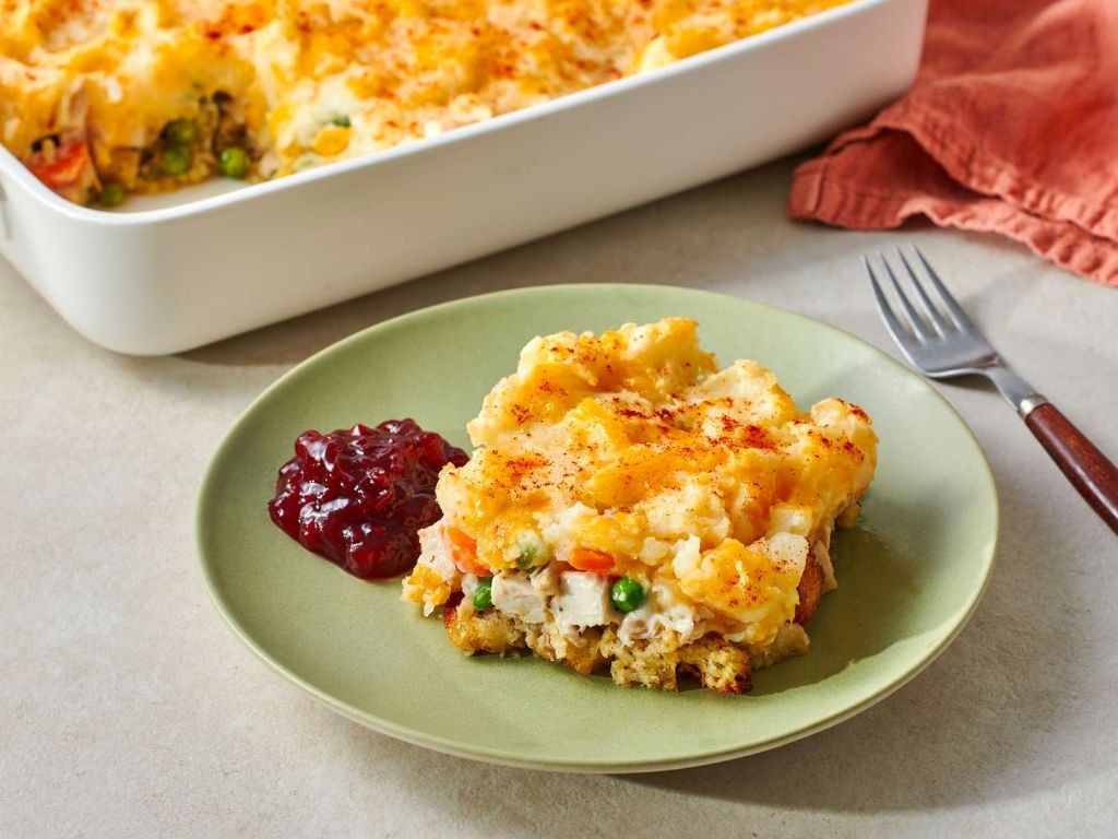 Thanksgiving Leftover Casserole