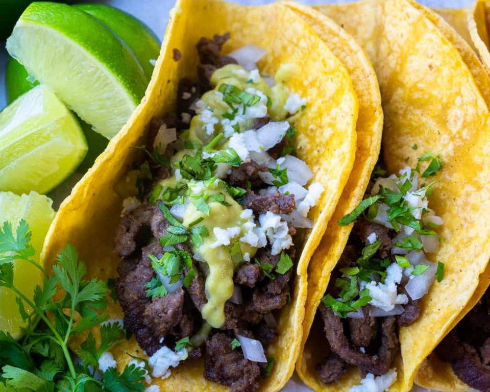 Thin Sirloin Steak Tacos