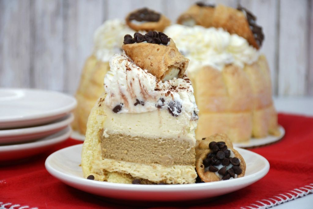Tiramisu Cannoli Cake