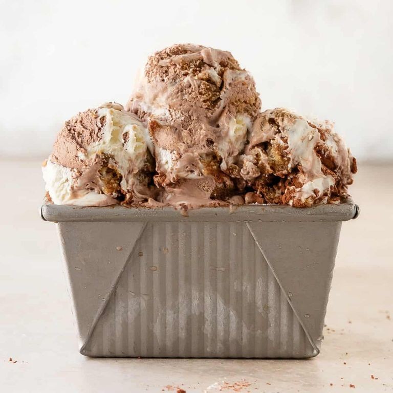 Tiramisu condensed milk ice cream