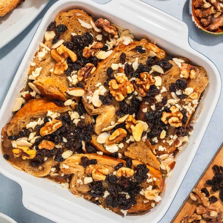 Toasted Coconut and Almond Capirotada